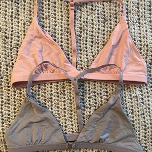 lululemon simple there triangle bralette bundle